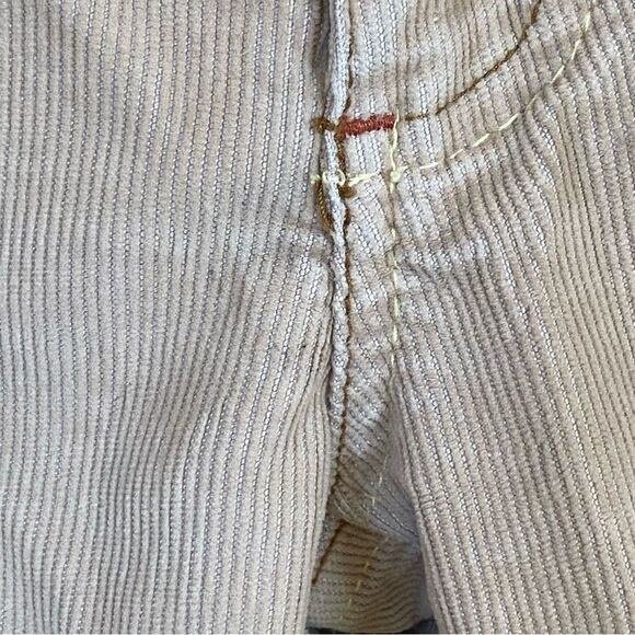 Y2K Mossimo Stretch Khaki Corduroy Flared Pants Size 7 - Picture 7 of 16